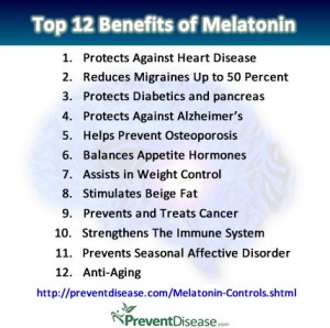 melatonin benefits