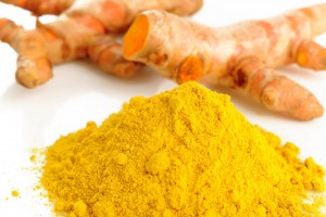 turmeric root and powder